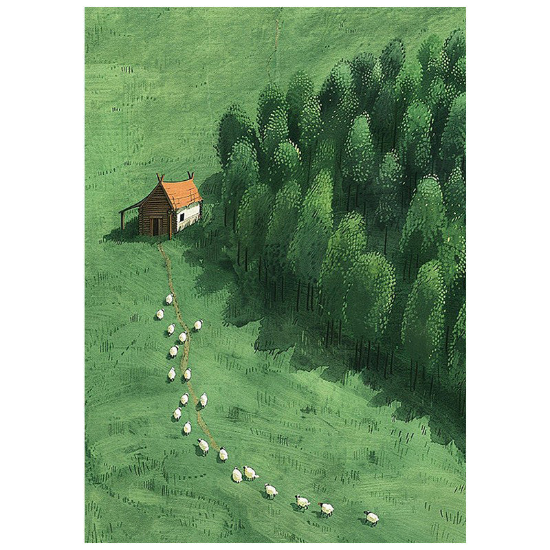 Scenic Country Landscape Canvas Art Homeandso
