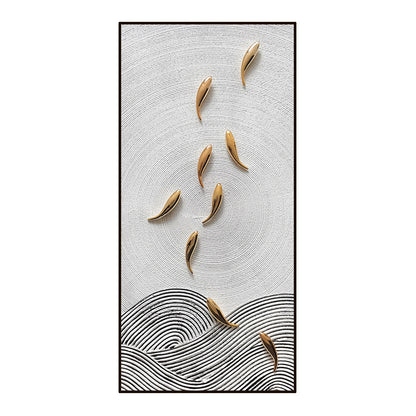3D Abstract Wave Sculpture Art Homeandso