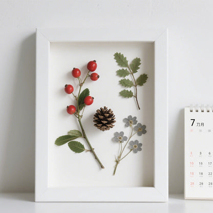 Framed Botanical Art Display