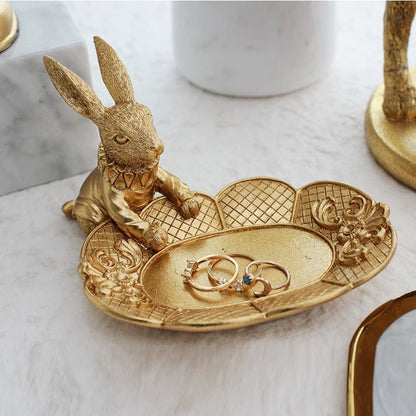 Decorative Rabbit-Inspired Phone Holder Homeandso