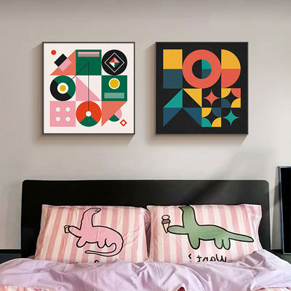 Decorative Geometric Wall Art Homeandso