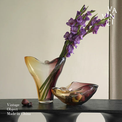 Artistic Glass Vase Homeandso