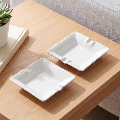 Square Ceramic Ashtray Homeandso