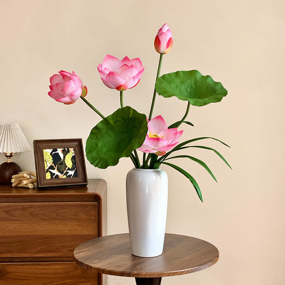 Elegant Lotus Flower Stem Arrangement