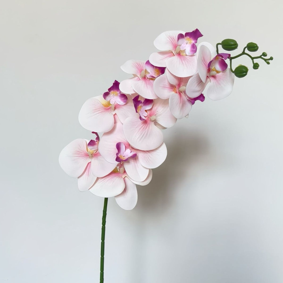 Elegant Faux Orchid Floral Stem