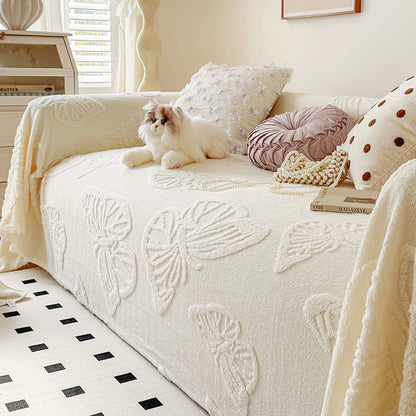 Cozy Textured Throw Blanket