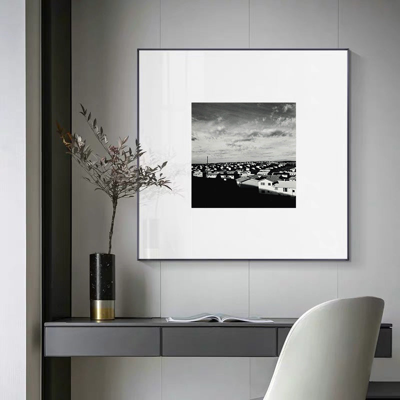Decorative Black and White Framed Wall Art Homeandso