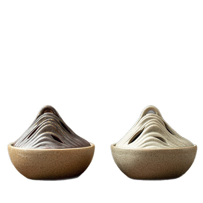Mountain-Inspired Decorative Incense Holder Homeandso
