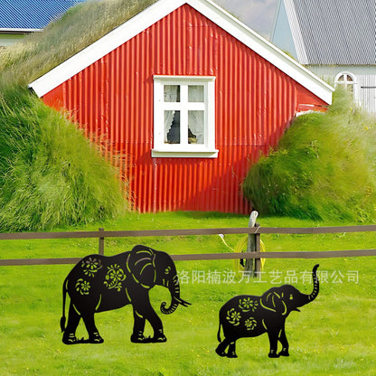 Decorative Elephant Garden Sculptures Homeandso
