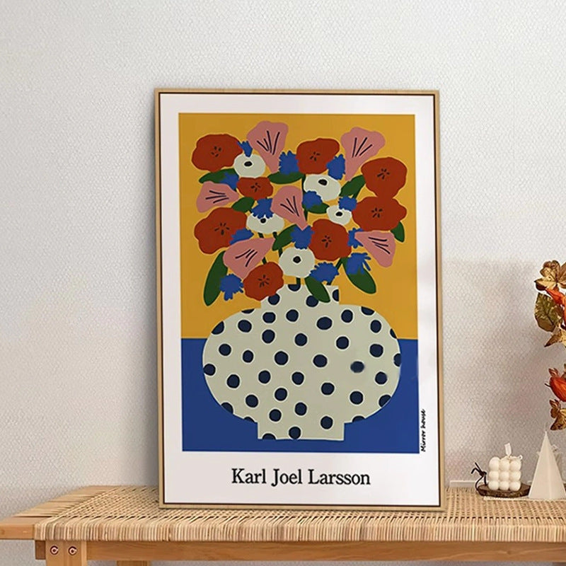 Decorative Floral Art Print Homeandso