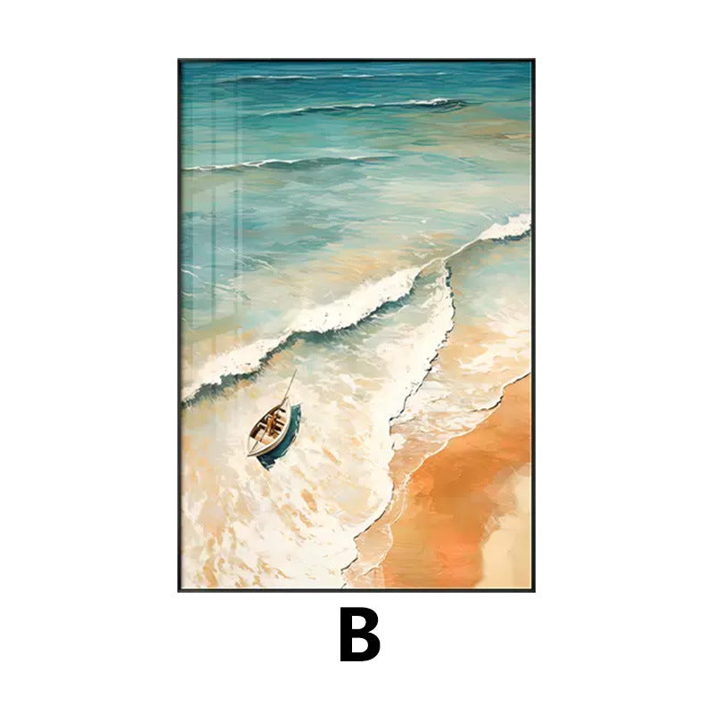 Coastal Ocean View Framed Artwork Homeandso