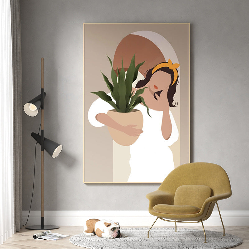 Abstract Botanical Wall Art Homeandso