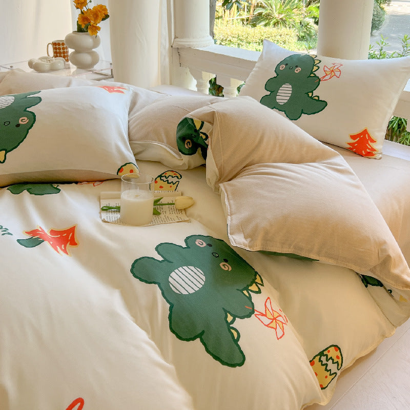 Playful Animal-Themed Bed Linen Set