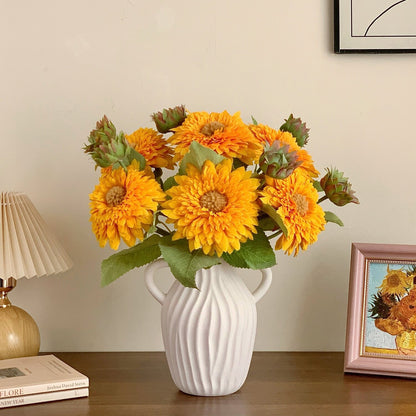 Realistic Artificial Flower Bouquet