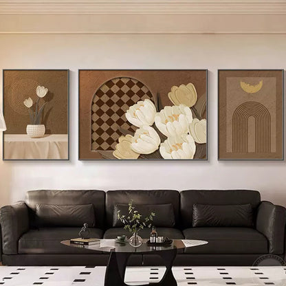 Artistic Three-Piece Framed Wall Art Set Homeandso
