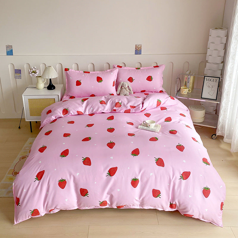Floral Patterned Duvet Cover Set