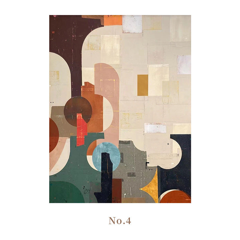 Geometric Abstract Canvas Art Homeandso