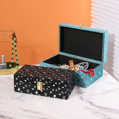 Star Pattern Decorative Storage Box Homeandso