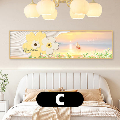 Elegant Feather-Inspired Canvas Wall Art Homeandso