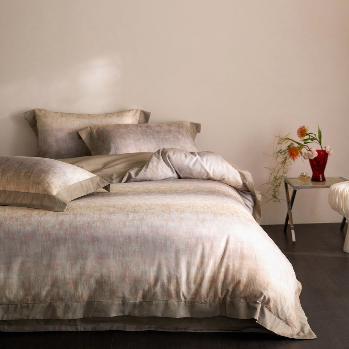 Decorative Botanical Patterned Luxurious Duvet Cover Set Homeandso