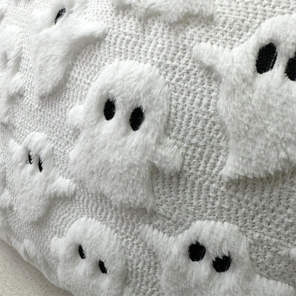 Ghost-Themed Accent Pillow