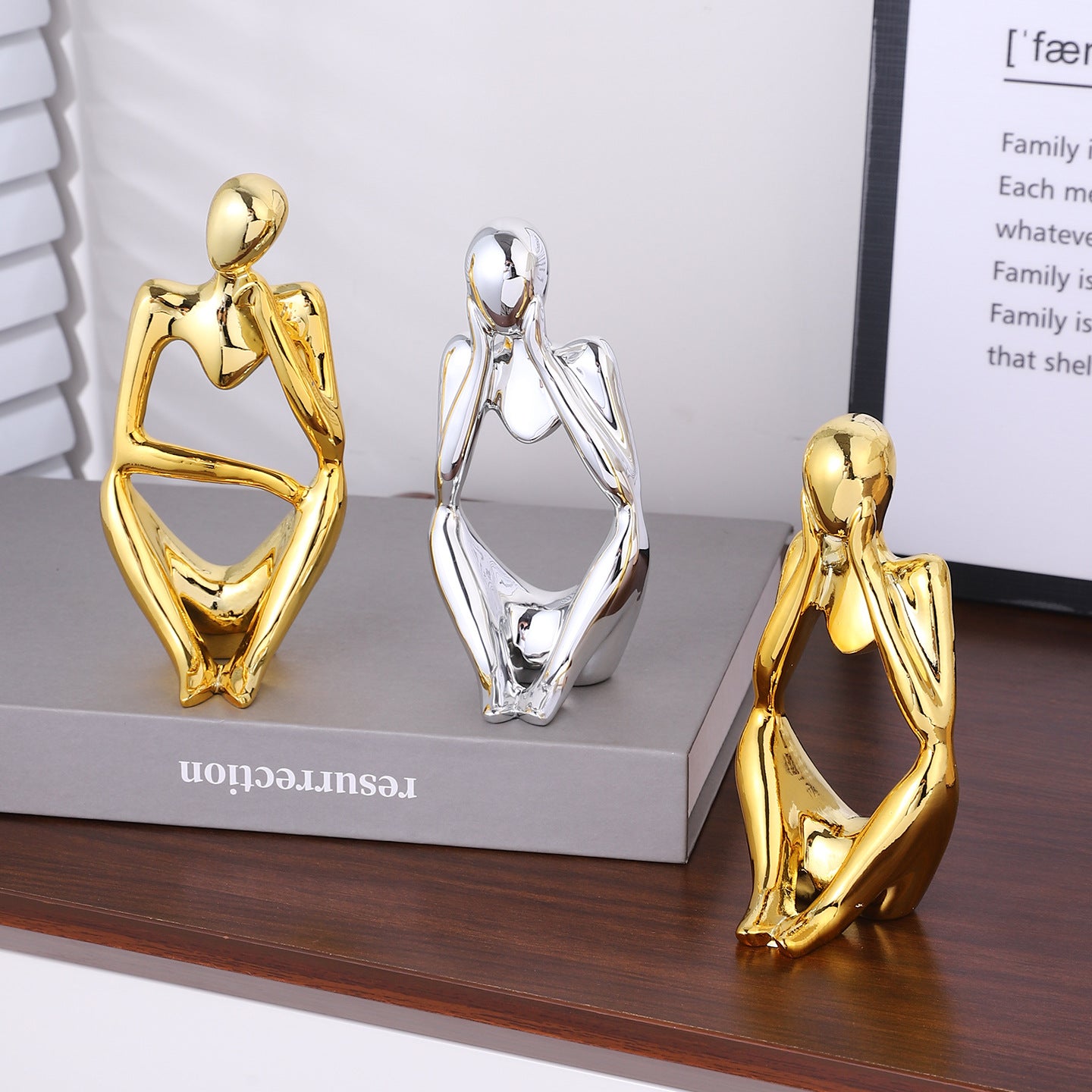 Abstract Human Figure Sculpture Homeandso