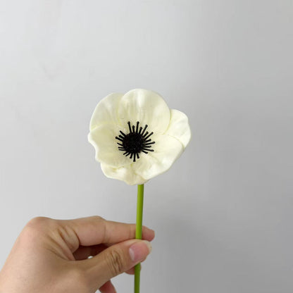 Elegant Artificial Anemone Floral Stem