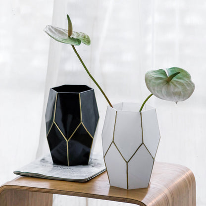 Decorative Geometric Vase