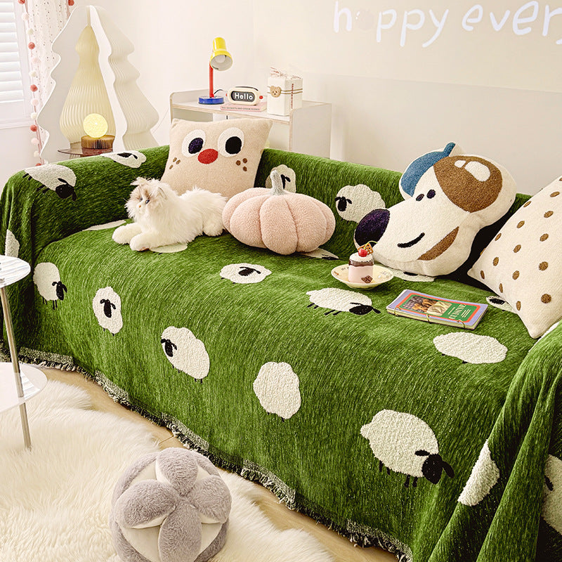 Decorative Throw Blanket for Living Room Comfort