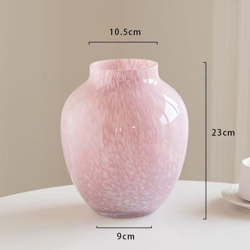 Artistic Handcrafted Glass Vase