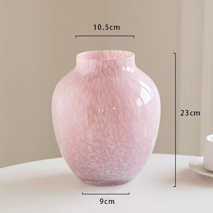 Artistic Handcrafted Glass Vase