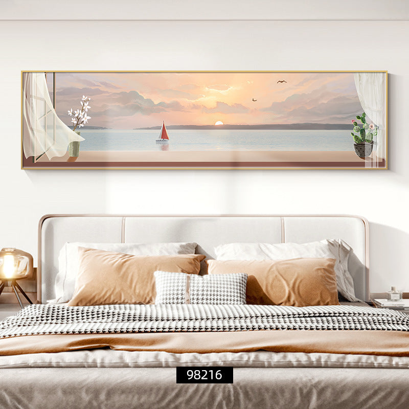 Panoramic Beach Landscape Wall Art Homeandso