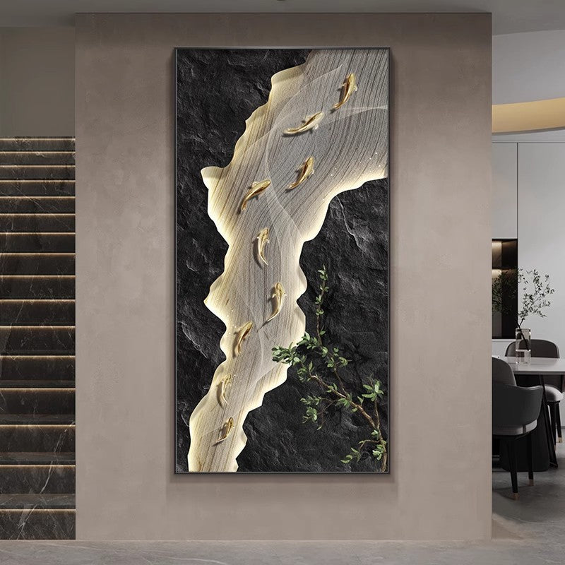 Decorative Textured Wall Canvas Art Homeandso