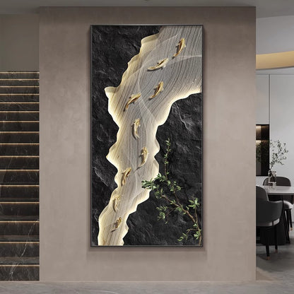 Decorative Textured Wall Canvas Art Homeandso