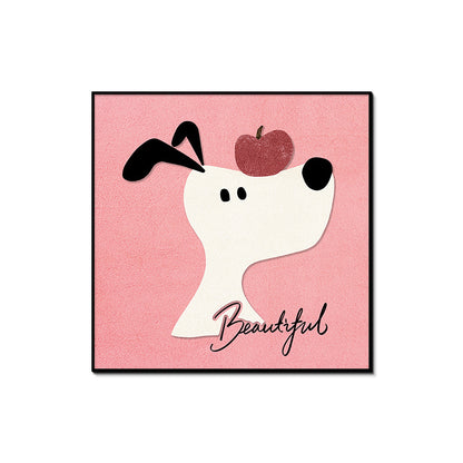 Cartoon Dog-Themed Wall Art Homeandso