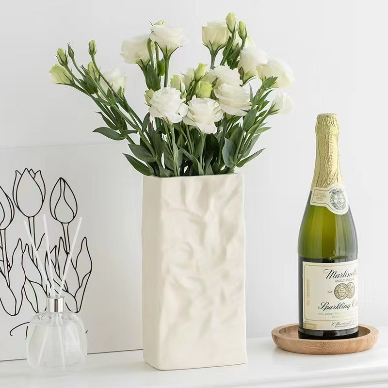 Elegant Ceramic Flower Vase Homeandso