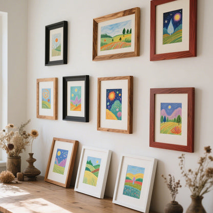 Artistic Framed Nature Wall Art