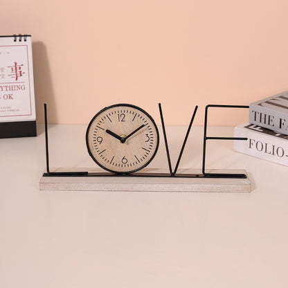 Decorative LOVE Clock Homeandso