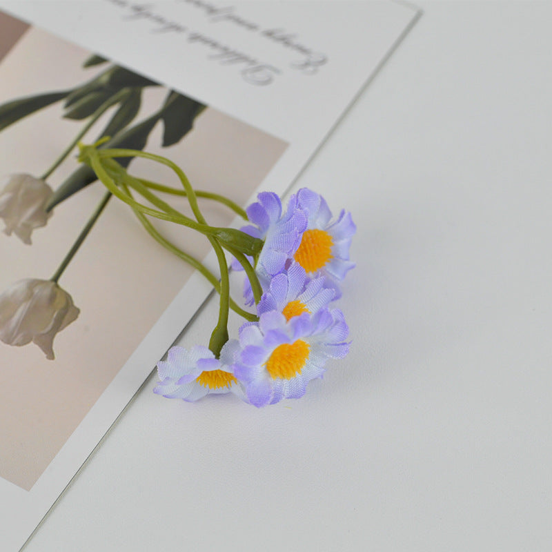 Decorative Faux Daisy Floral Stem for Flower Arrangements