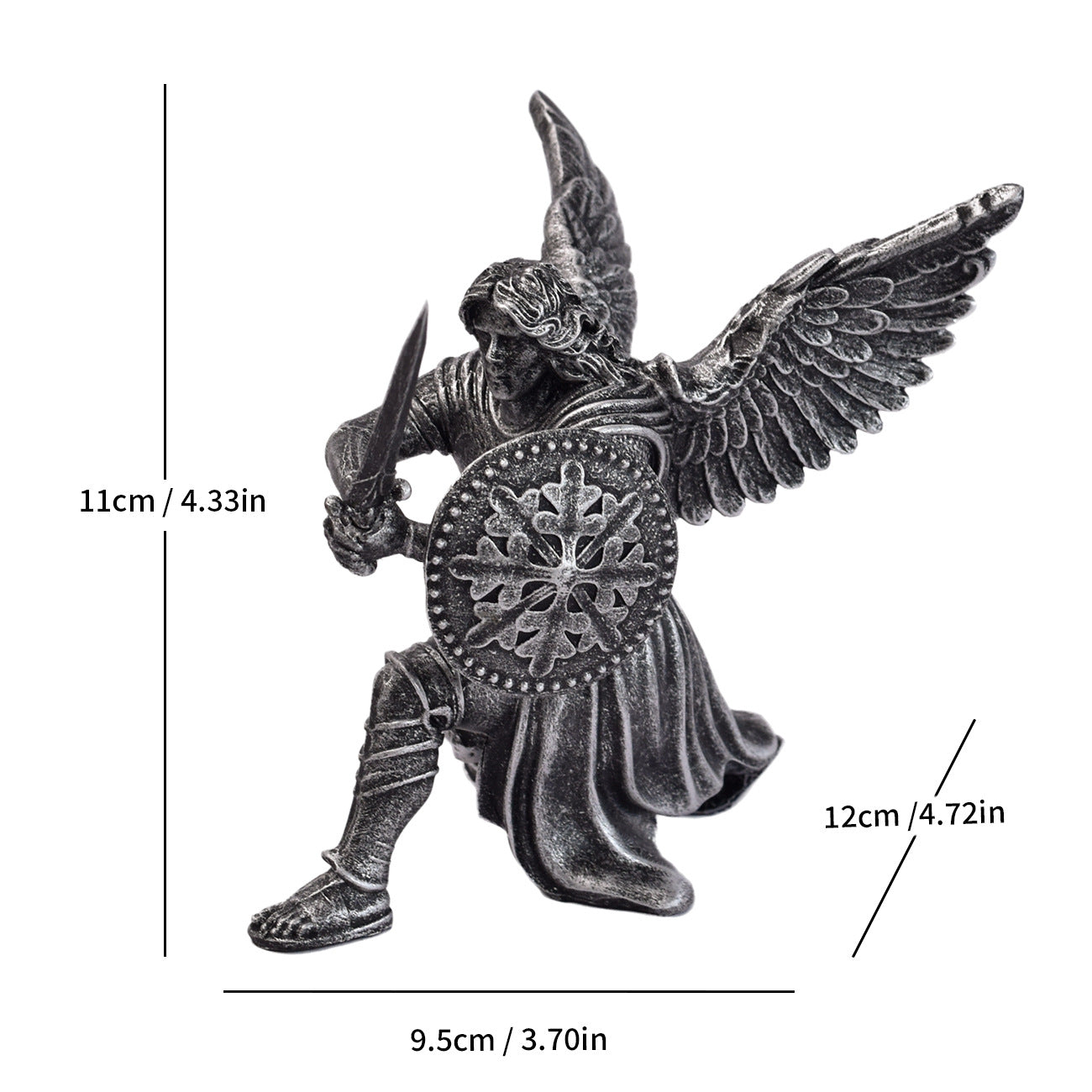 Decorative Roman Warrior Statue Homeandso