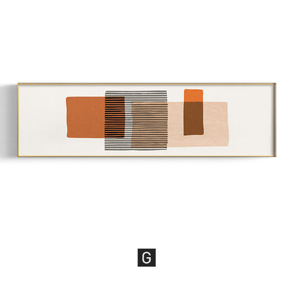 Abstract Brushstroke Framed Art Homeandso