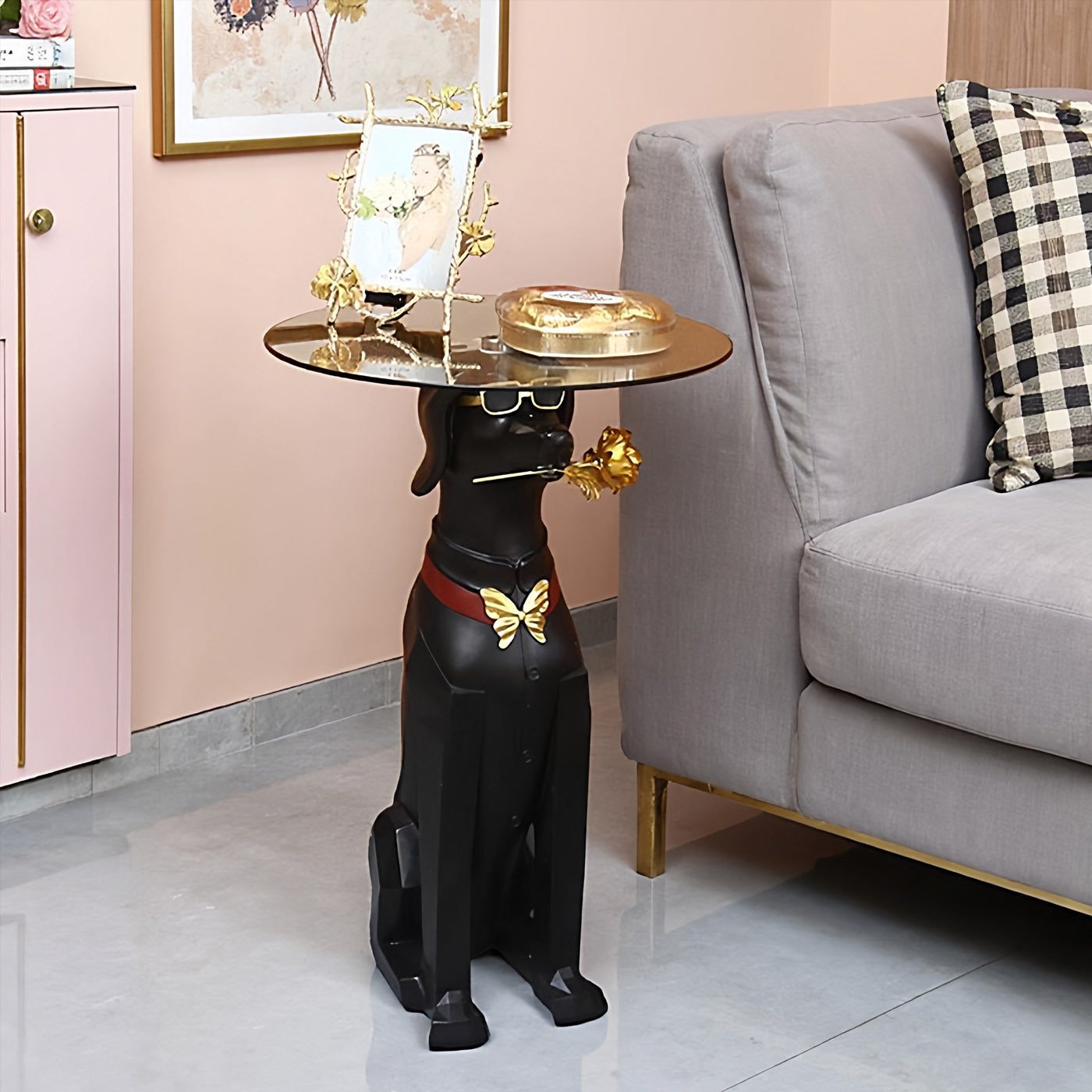 Decorative Dog Table Homeandso