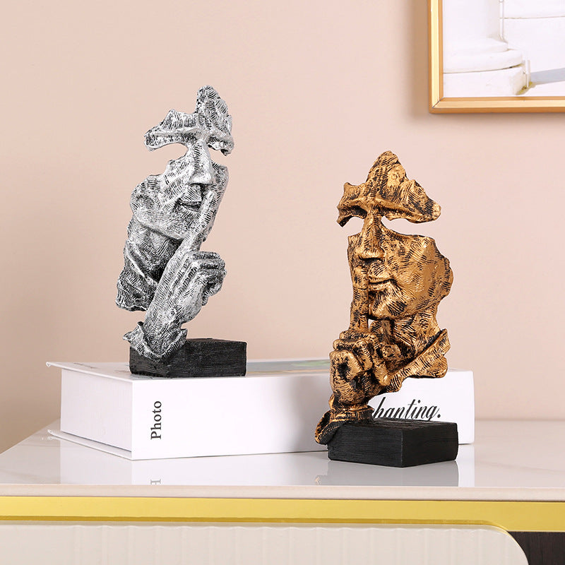 Artistic Abstract Face Sculpture Homeandso