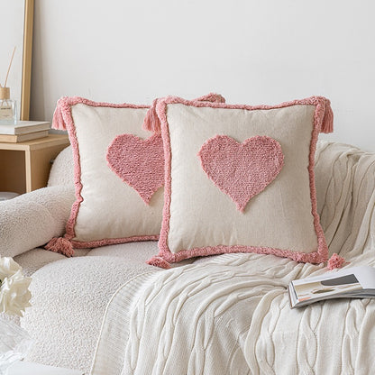 Textured Geometric Pattern Throw Pillow
