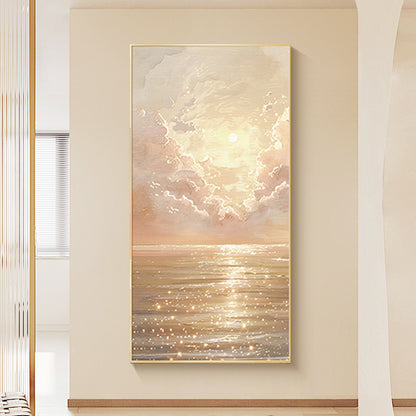 Elegant Coastal Sunset Wall Art Homeandso
