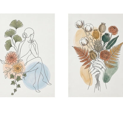 Fantasy-Themed Art Print Set Homeandso