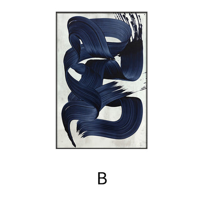 Abstract Brushstroke Wall Art Homeandso
