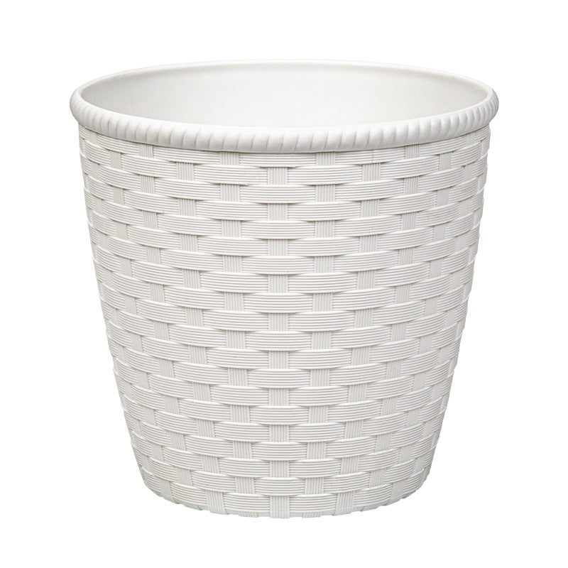 Decorative Woven Plant Pot Homeandso