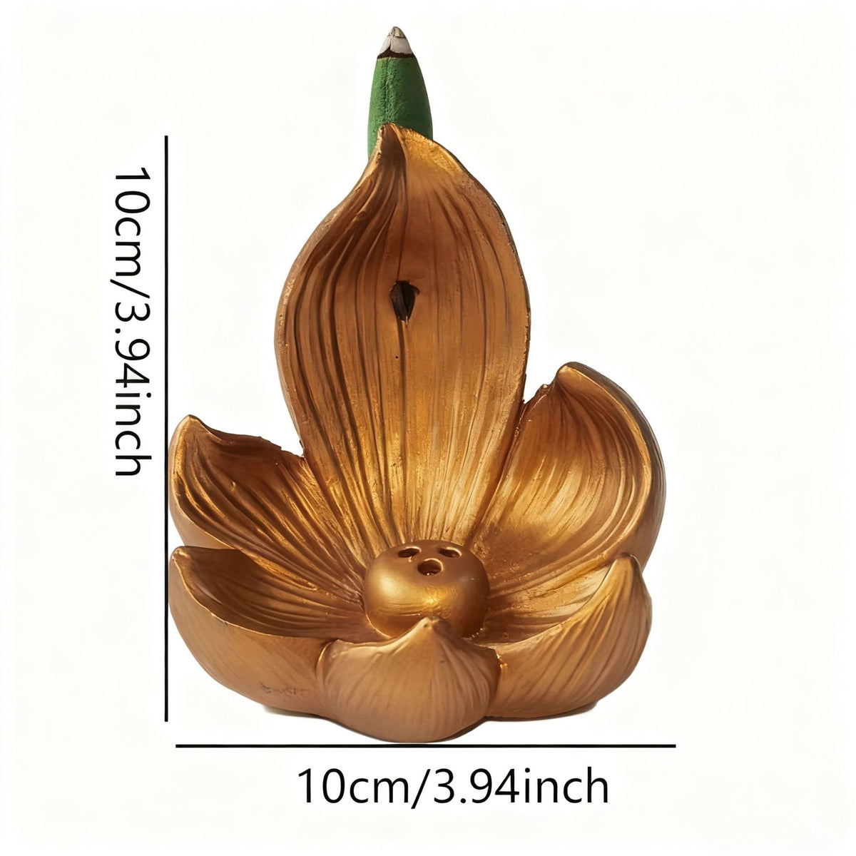 Decorative Lotus Flower Incense Holder Homeandso