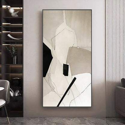Abstract Geometric Framed Canvas Art Homeandso